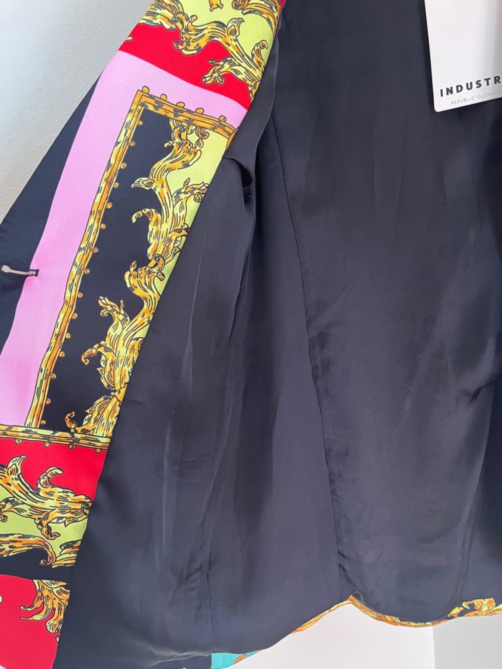 Industry Women's Vibrant Multicolor Blazer - Picture 12 of 14